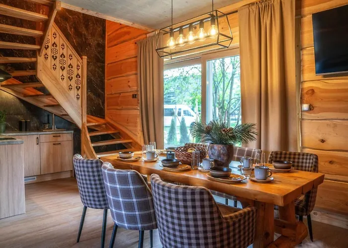 Furmanski - Bezplatnie Sauna Dla Kazdego Domku, Prywatne Jacuzzi W Dwoch Domkach זקופאנה