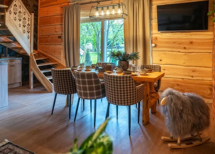 Furmanski - Bezplatnie Sauna Dla Kazdego Domku, Prywatne Jacuzzi W Dwoch Domkach בקתה