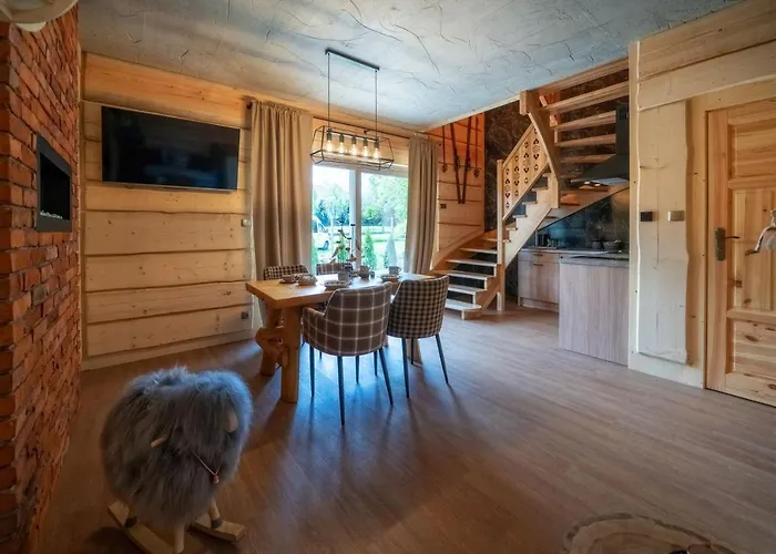 Furmanski - Bezplatnie Sauna Dla Kazdego Domku, Prywatne Jacuzzi W Dwoch Domkach בקתה זקופאנה