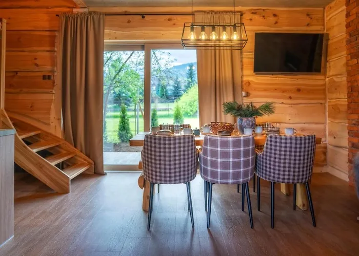 Furmanski - Bezplatnie Sauna Dla Kazdego Domku, Prywatne Jacuzzi W Dwoch Domkach בקתה זקופאנה