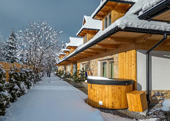 Furmanski - Bezplatnie Sauna Dla Kazdego Domku, Prywatne Jacuzzi W Dwoch Domkach בקתה זקופאנה